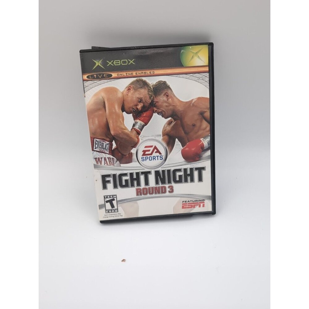 Fight Night Round 3 (Original Xbox) CIB COMPLETE & TESTED